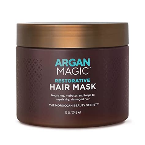 Argan Magic Restorative Hair Mask: Your Solution to Dry and Brittle Hair